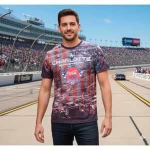 SMI Charlotte Motor Speedway Coca-Cola 600 Tee‎ Shirt XL 2022 All Over Print